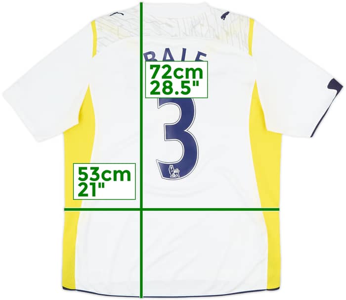 2009-10 Tottenham Home Shirt Bale #3 - 8/10 - (L)