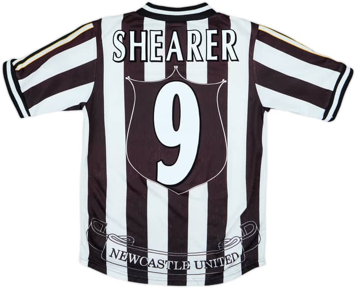 1997-99 Newcastle Home Shirt Shearer #9 - 7/10 - (Y)