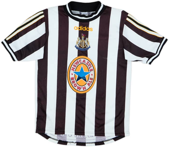 1997-99 Newcastle Home Shirt Shearer #9 - 7/10 - (Y)