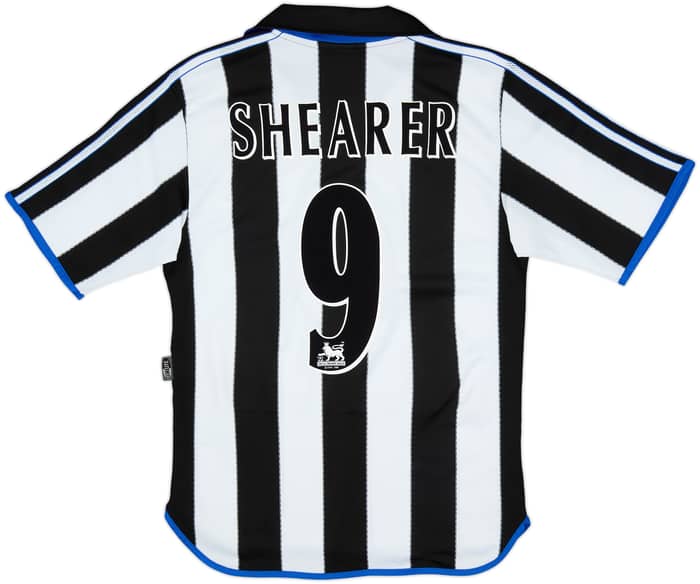 1999-00 Newcastle Home Shirt Shearer #9 - 8/10 - (S)