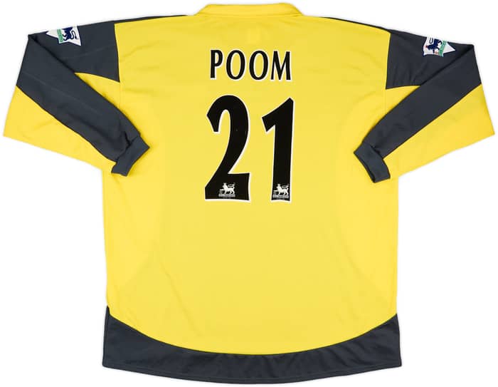 1999-00 Derby County Match Issue GK Shirt Poom #21