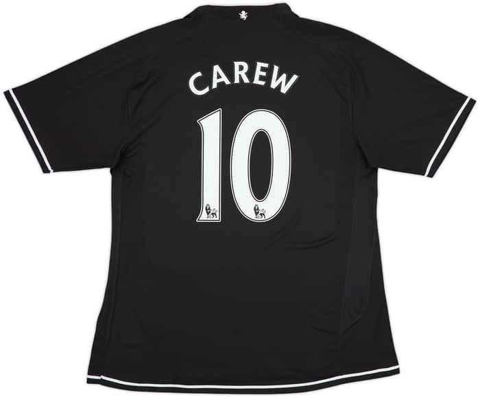 2007-08 Aston Villa Third Shirt Carew #10 - 9/10 - (XL)