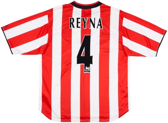 2000-02 Sunderland Home Shirt Reyna #4 - 7/10 - (L)