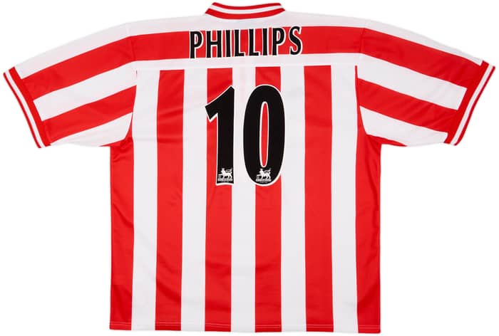 1999-00 Sunderland Home Shirt Phillips #10 - 8/10 - (XXL)