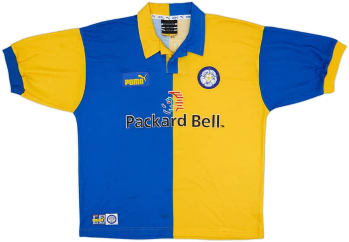 1997-99 Leeds United Away Shirt Radebe #5 - 8/10 - (L)