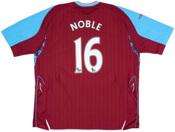 2007-08 West Ham Home Shirt Noble #16 - 8/10 - (3XL)