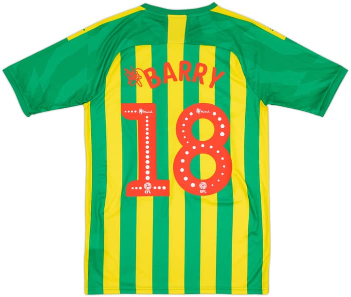 2019-20 West Brom Away Shirt Barry #18 - 10/10 - (S)