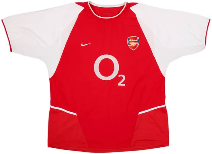 2002-04 Arsenal Home Shirt Henry #14 - 8/10 - (XL)