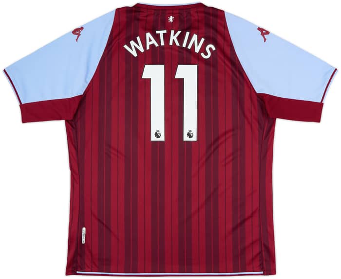 2021-22 Aston Villa Home Shirt Watkins #11 - 9/10 - (3XL)
