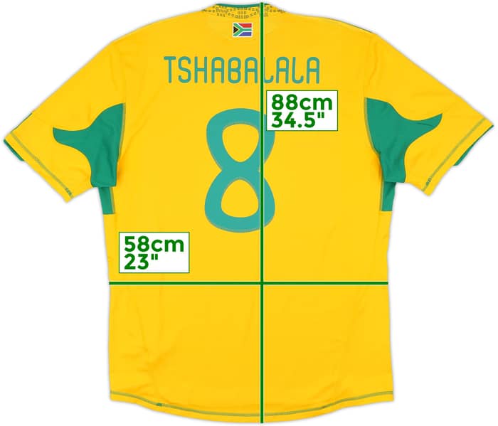 2009-11 South Africa Home Shirt Tshabalala #8 - 8/10 - (XL)