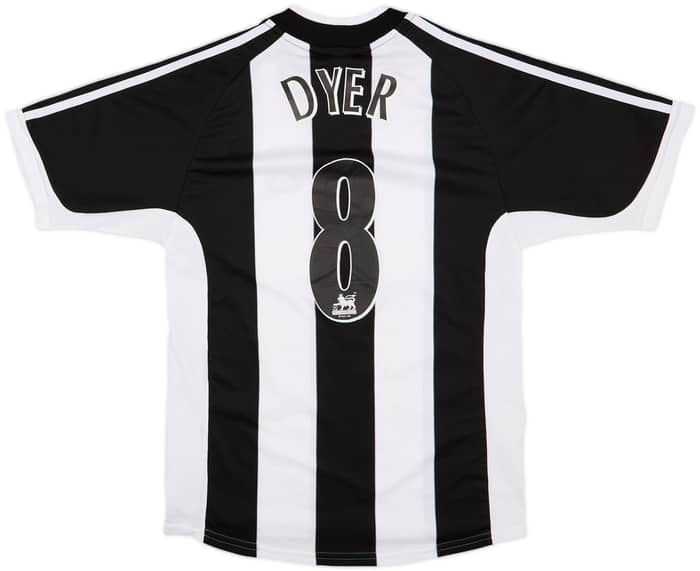 2001-03 Newcastle Home Shirt Dyer #8 - 8/10 - (S)