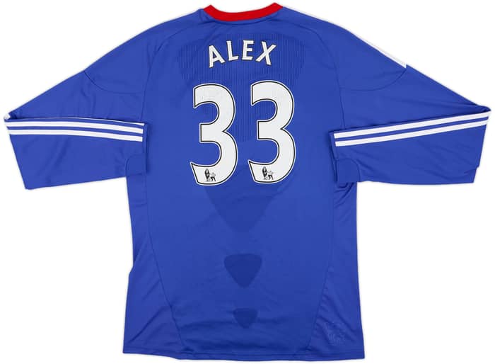 2010-11 Chelsea Home L/S Shirt Alex #33 - 8/10 - (M)