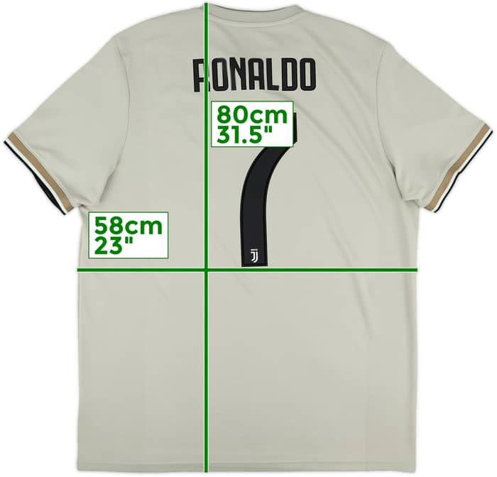 2018-19 Juventus Away Shirt Ronaldo #7 - 10/10 - (XL)