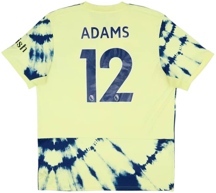 2022-23 Leeds Away Shirt Adams #12 - 9/10 - (XL)