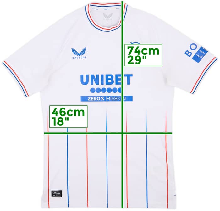 2023-24 Rangers Away Shirt - 8/10 - (S)