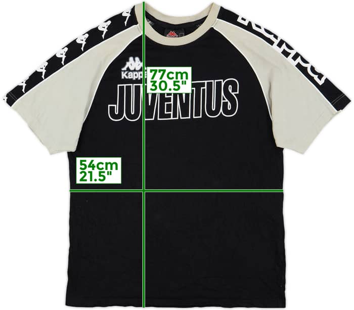 1997-98 Juventus Kappa Cotton Tee - 6/10 - (XL)