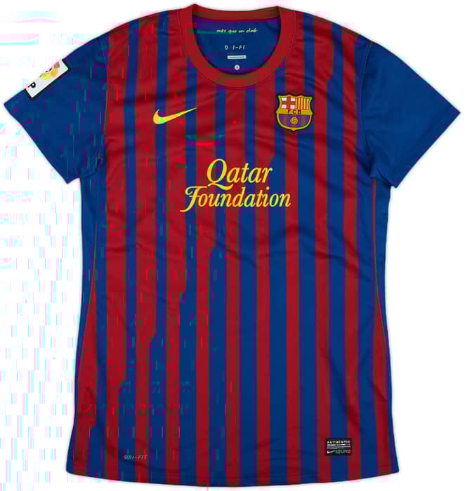 2011-12 Barcelona Home Shirt - 9/10 - (Women's S)