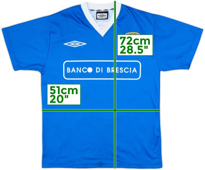 2002-03 Brescia Umbro Training Shirt - 6/10 - (S)