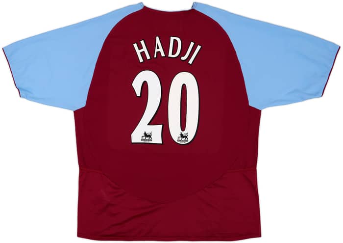 2003-04 Aston Villa Home Shirt Hadji #20 - 8/10 - (XL)