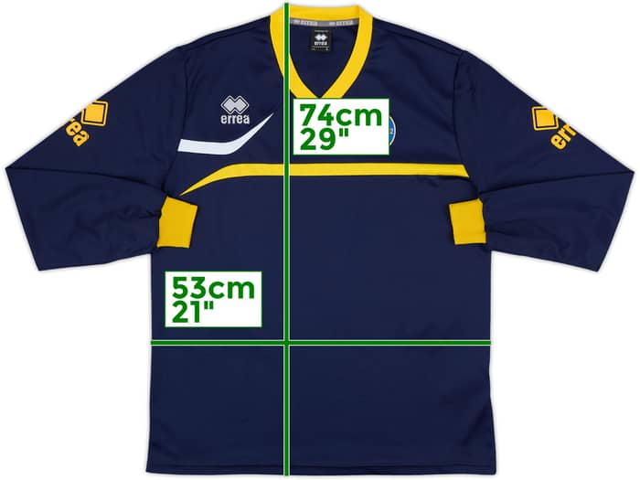 2014-15 Modena Errea Training L/S Shirt - 7/10 - (L)