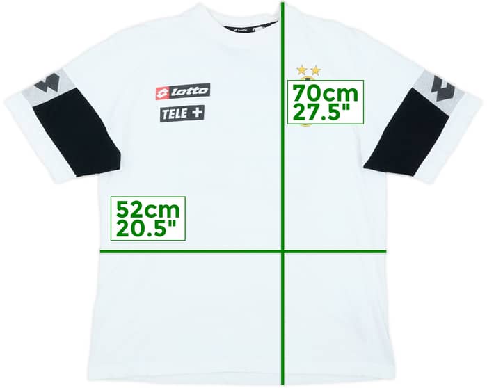 2000-01 Juventus Lotto Training Tee - 9/10 - (M)