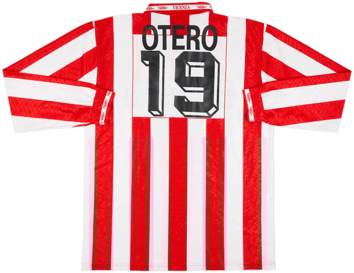 1995-96 Vicenza Home L/S Shirt Otero #19 - 8/10 - (XL)