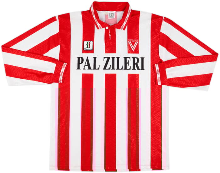 1995-96 Vicenza Home L/S Shirt Otero #19 - 8/10 - (XL)