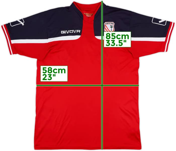 2015-16 Carpi Givova Training Shirt - 8/10 - (XL)