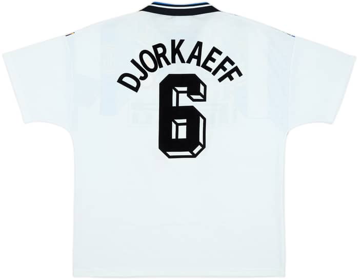1995-96 Inter Milan Third Shirt Djorkaeff #6 - 6/10 - (XL)