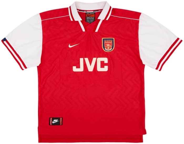 1996-98 Arsenal Home Shirt Wright #8 - 8/10 - (XL)