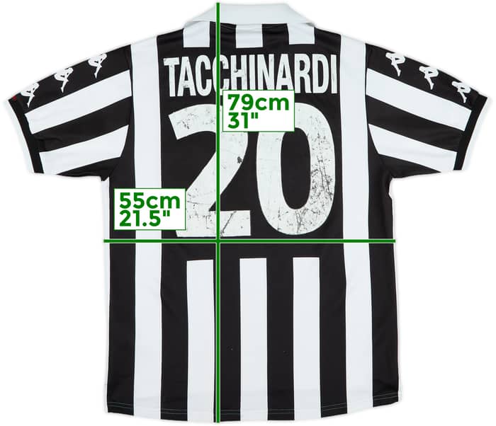 1999-00 Juventus Home Shirt Tacchinardi #20 - 5/10 - (M)