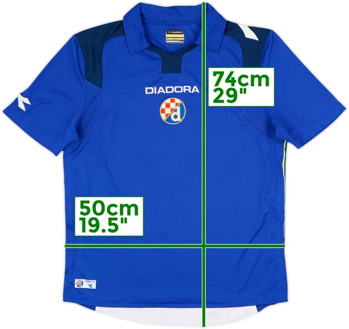 2009-10 Dinamo Zagreb Home Shirt - 8/10 - (S)