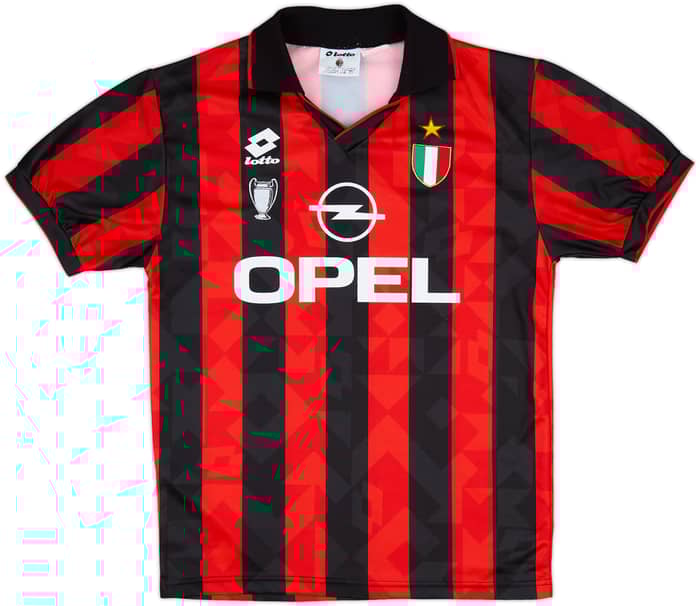 1996-97 AC Milan Home Shirt - 8/10 - (M)