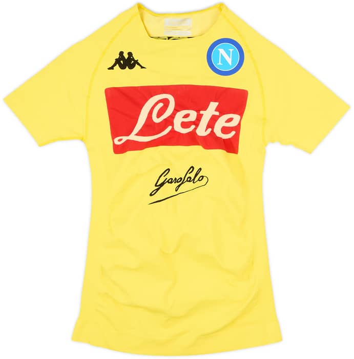 2015-17 Napoli Kappa Player Issue Compression Shirt - 9/10 - (XL/XXL)
