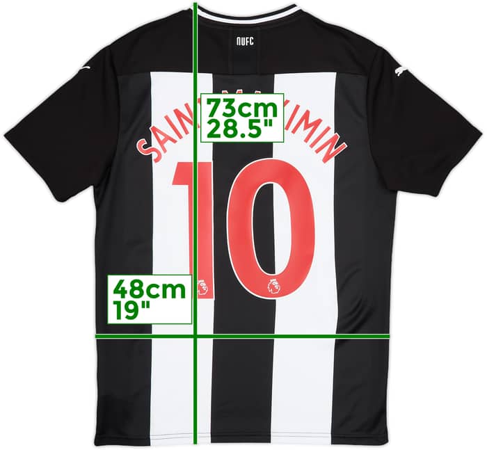 2019-20 Newcastle Home Shirt Saint-Maximin #10 - 7/10 - (M)