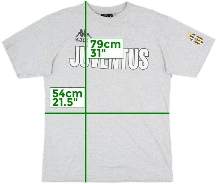 1998-99 Juventus Kappa Cotton Tee - 10/10 - (L)