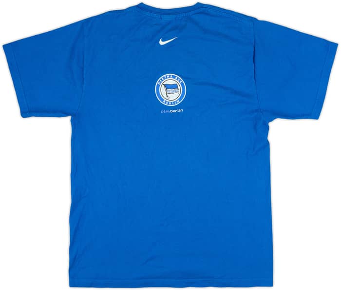 2002-04 Hertha Berlin Nike Cotton Tee - 6/10 - (M)
