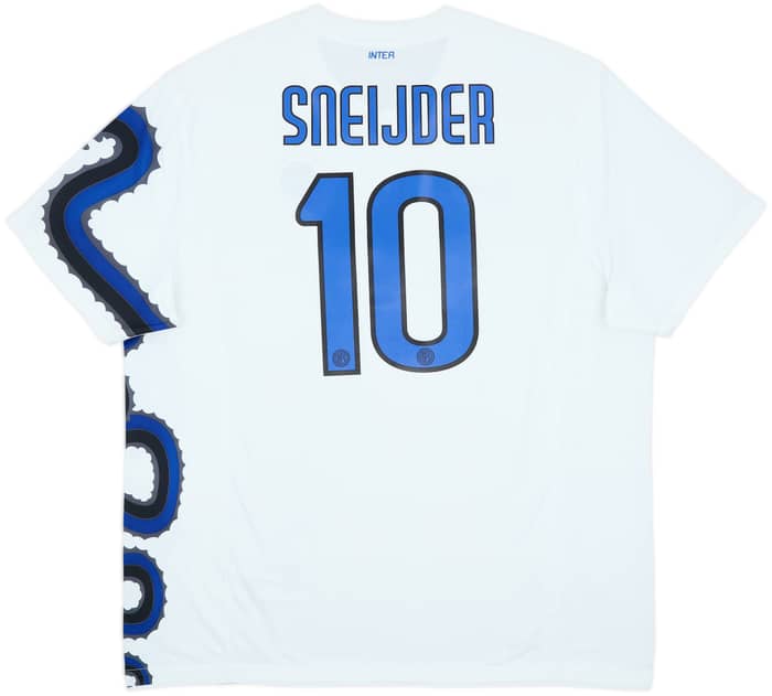 2010-11 Inter Milan Away Shirt Sneijder #10 - 7/10 - (XXL)