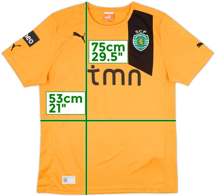 2012-13 Sporting Lisbon Away Shirt - 7/10 - (L)
