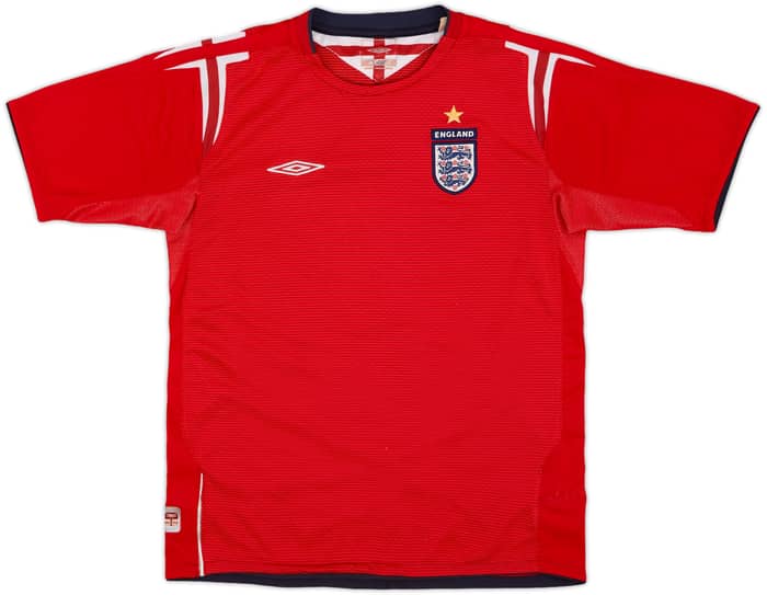 2004-06 England Away Shirt - 8/10 - (L.Boys)