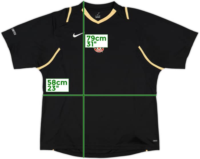 2006-07 Manchester United Nike Training Shirt - 8/10 - (XL)