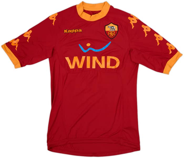 2010-11 Roma Home Shirt Totti #10 - 6/10 - (M)