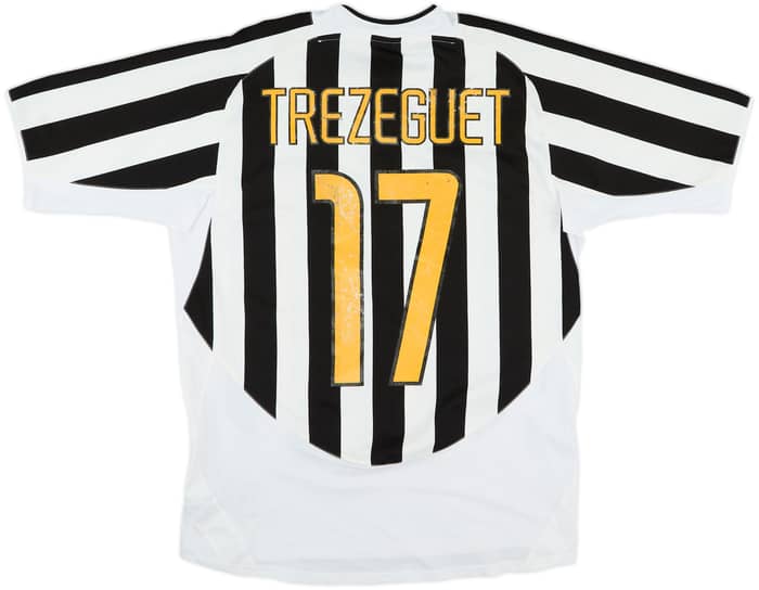 2003-04 Juventus Home Shirt Trezeguet #17 - 6/10 - (M)