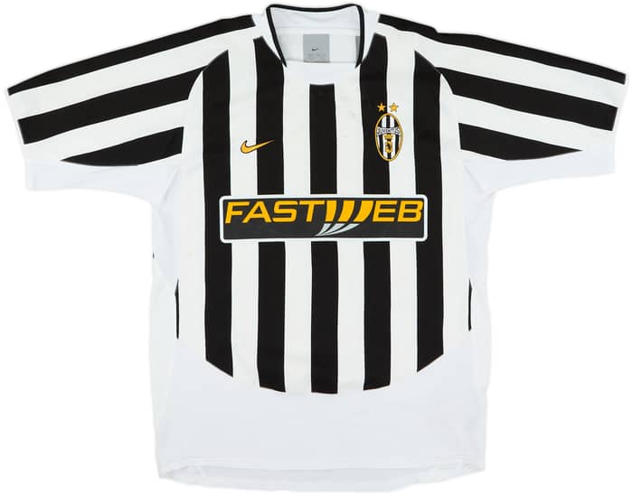 2003-04 Juventus Home Shirt Trezeguet #17 - 6/10 - (M)
