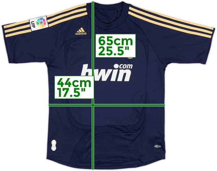 2007-08 Real Madrid Away Shirt - 5/10 - (XL.Boys)