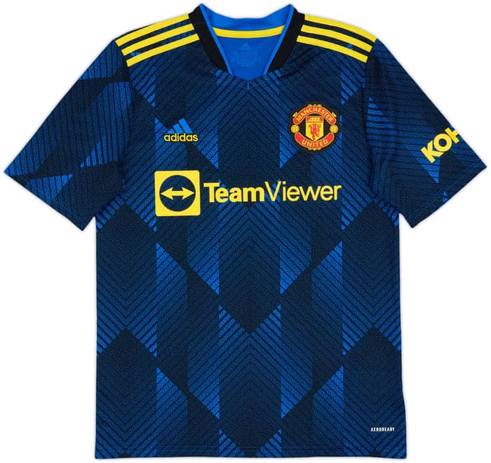 2021-22 Manchester United Third Shirt Ronaldo #7 - 10/10 - (XL.Boys)