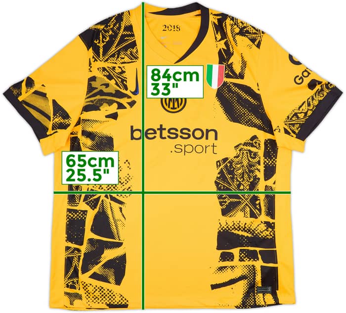 2024-25 Inter Milan Third Shirt - 9/10 - (XXL)