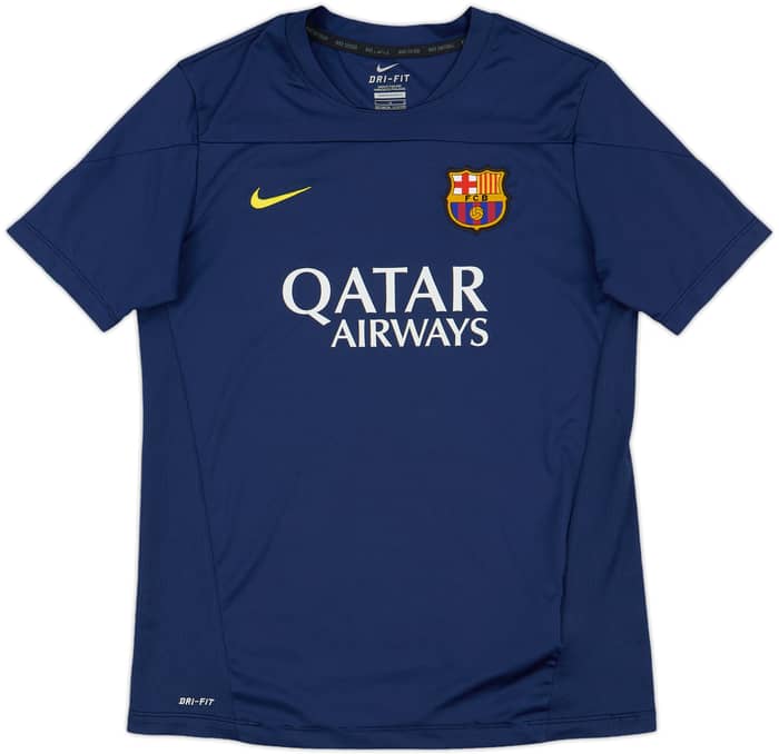 2013-14 Barcelona Nike Training Shirt - 8/10 - (L.Boys)