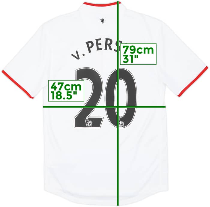 2012-14 Manchester United Away Shirt v.Persie #20 - 8/10 - (S)