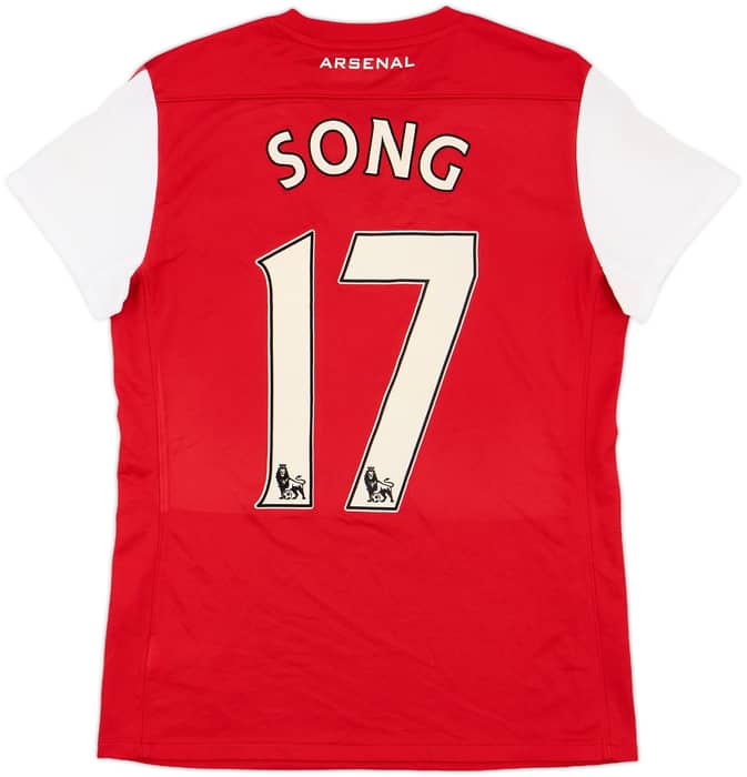2011-12 Arsenal Home Shirt Song #17 - 8/10 - (Women's M)